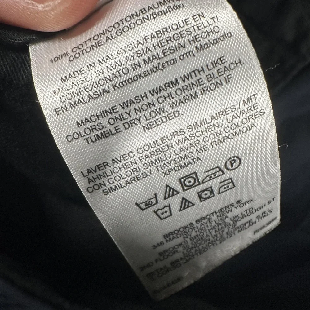 Brooks Brothers Pants Mens 37x30 Blue Clark Fit‎ Advantage Chino Dress Casual
